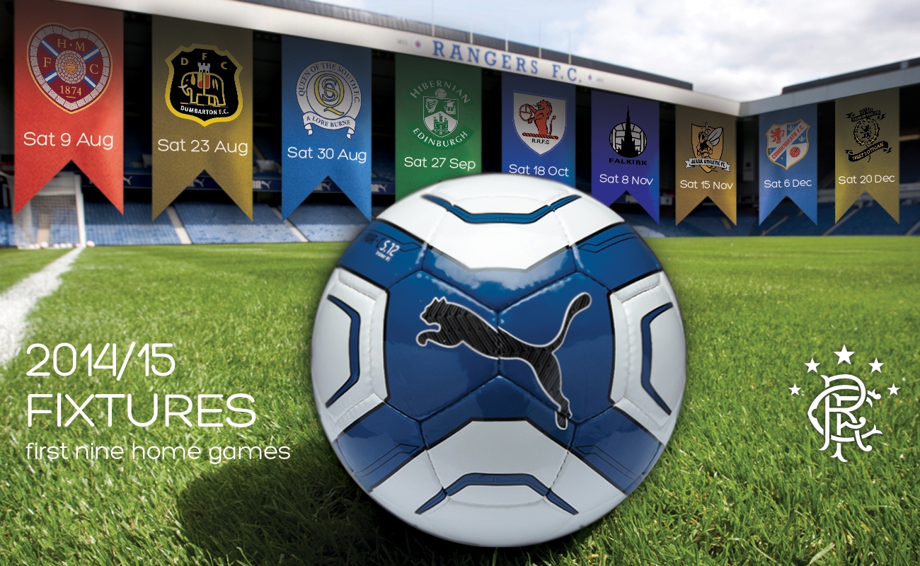 2014/15 Season Tickets On Sale - Rangers Football Club, Official Website
