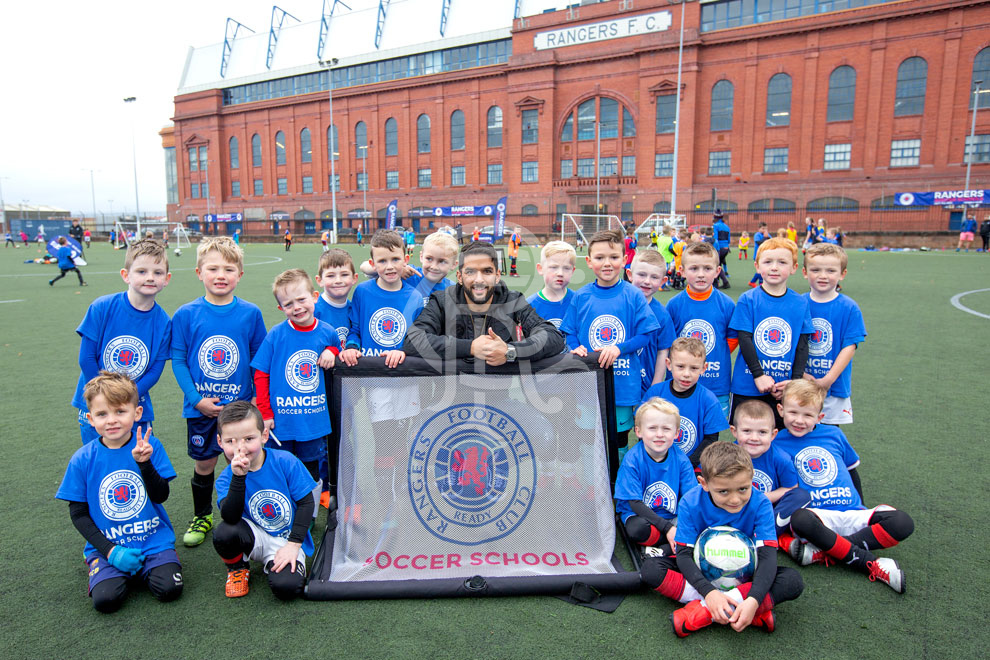 gallery: candeias visits soccer school - rangers