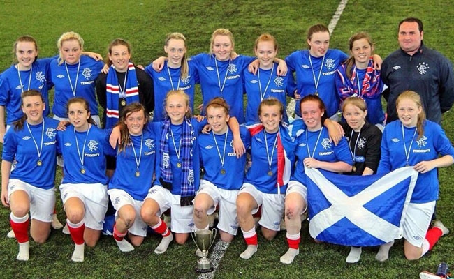 Girls In Semi Final Action Rangers Football Club, Official Website