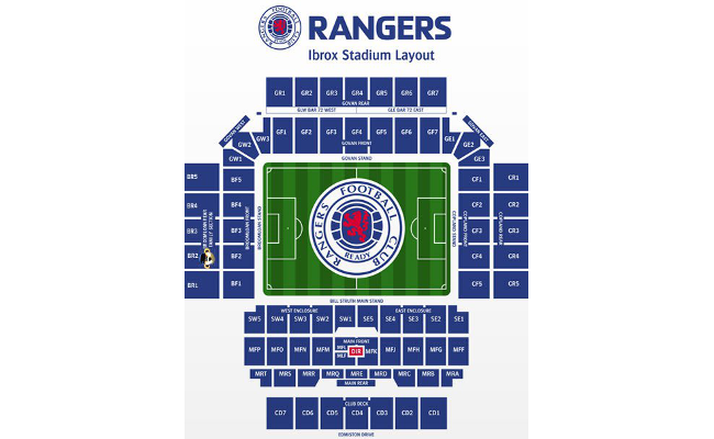 Ibrox Seating Chart