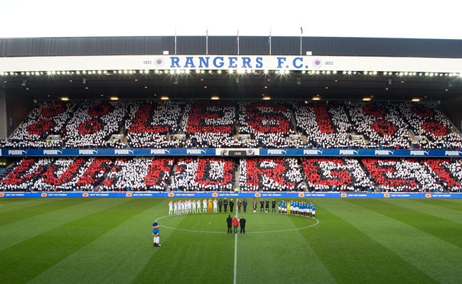 Image result for rangers fc remembrance day