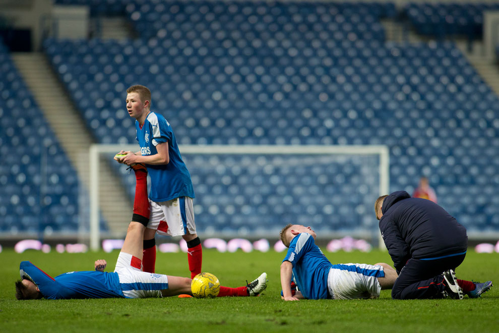 Gallery Glasgow Cup Action Rangers Football Club, Official site