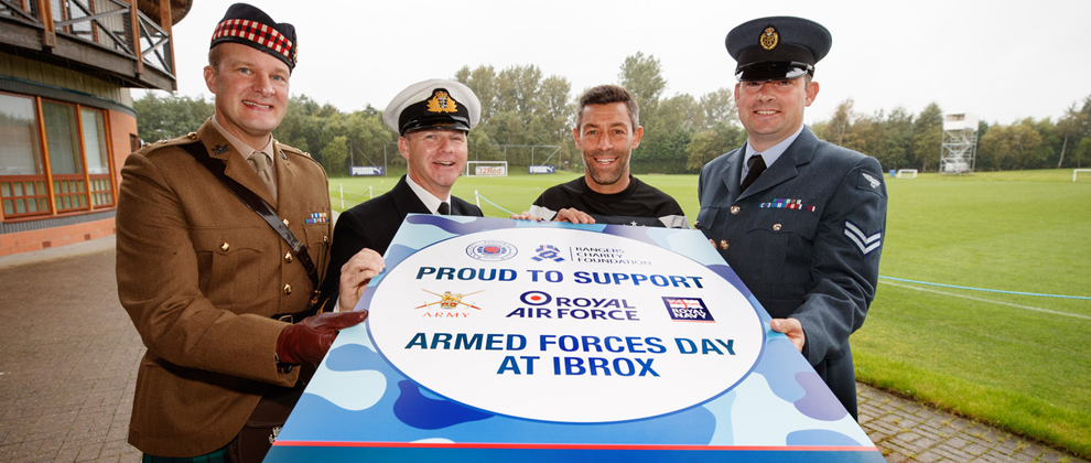 Charity Armed Forces Partnerships - Rangers Football Club ...