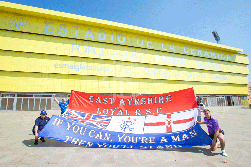 Gallery: Gers Fans in Villarreal - Rangers Football Club ...