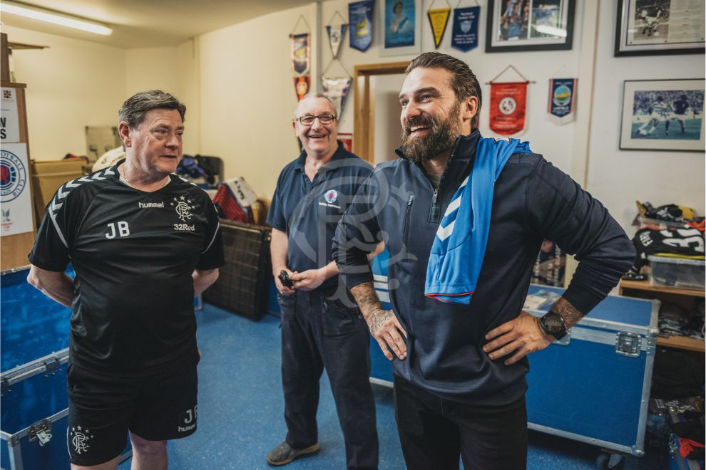 Gallery Ant Middleton Tour Rangers Football Club, Official Website