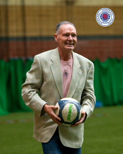 Gallery: Gazza Visits Rangers - Rangers Football Club, Official Website