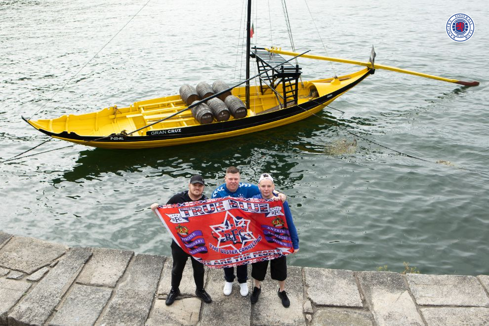 Gallery: Gers Fans In Porto - Rangers Football Club, Official Website