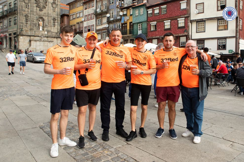 Gallery: Gers Fans In Porto - Rangers Football Club, Official Website