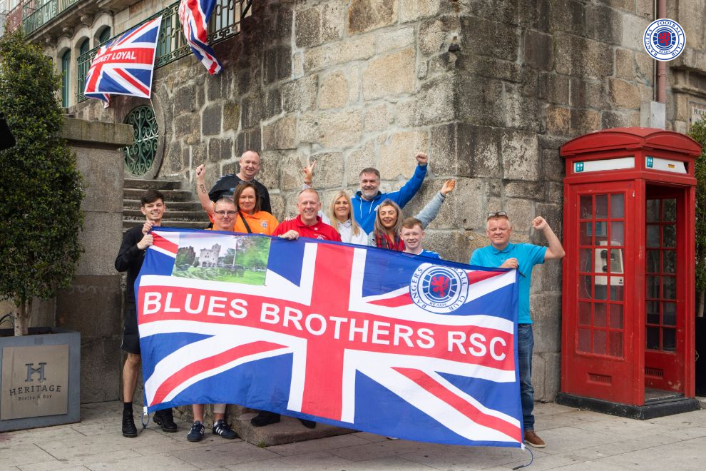 Gallery: Gers Fans In Porto - Rangers Football Club, Official Website