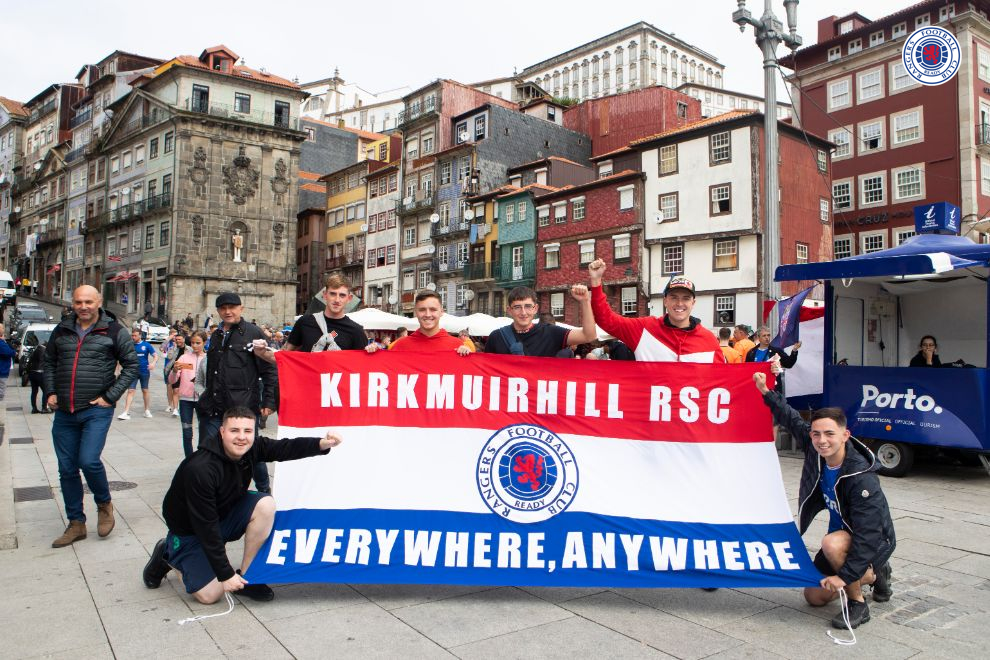 Gallery: Gers Fans In Porto - Rangers Football Club, Official Website