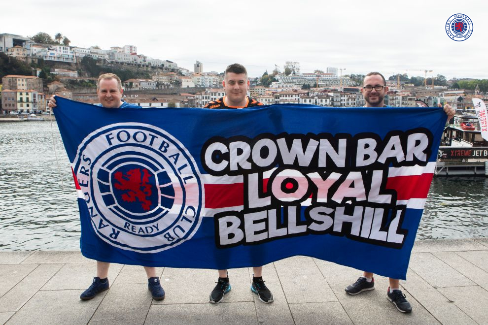 Gallery: Gers Fans In Porto - Rangers Football Club ...