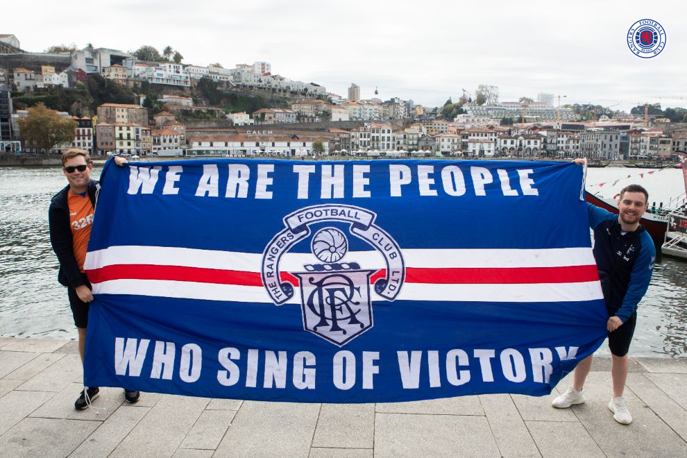 Gallery: Gers Fans In Porto - Rangers Football Club, Official Website