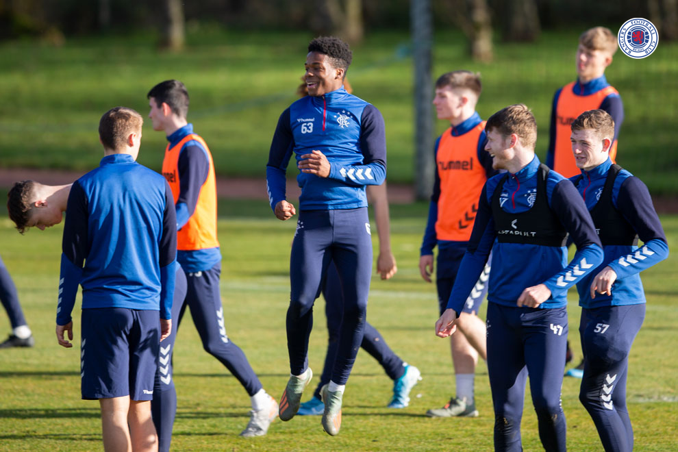 Gallery: UEFA Youth League Training - Rangers Football Club, Official ...