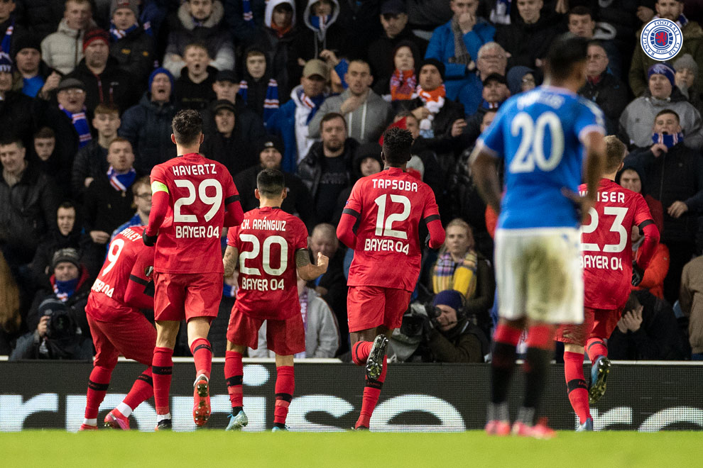 Gallery: Rangers v Bayer 04 Leverkusen - Rangers Football Club